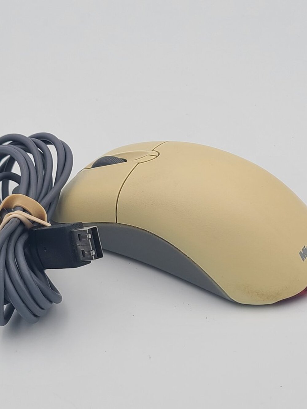 Vintage Microsoft Intellimouse Optical Mouse IntelliEye USB PS/2 Wired X08-71118